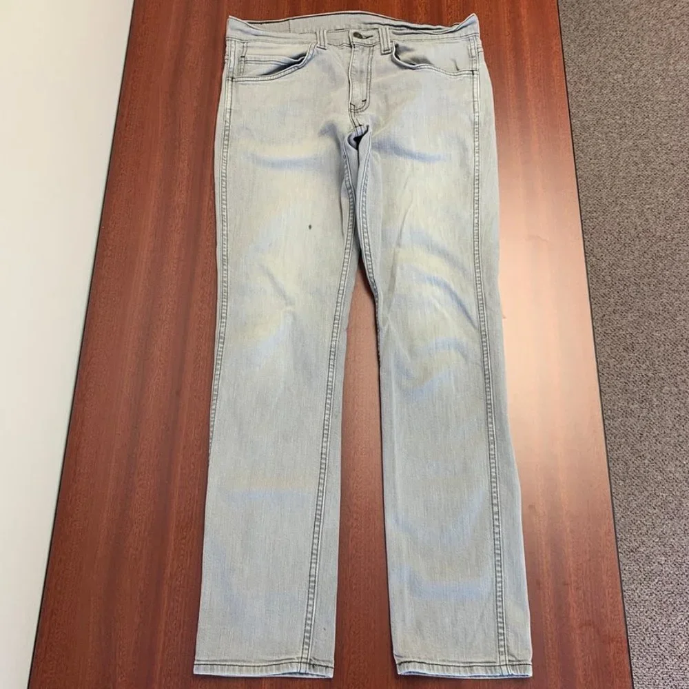 Men's 511 Gray Skinny Stretch Mom Jeans